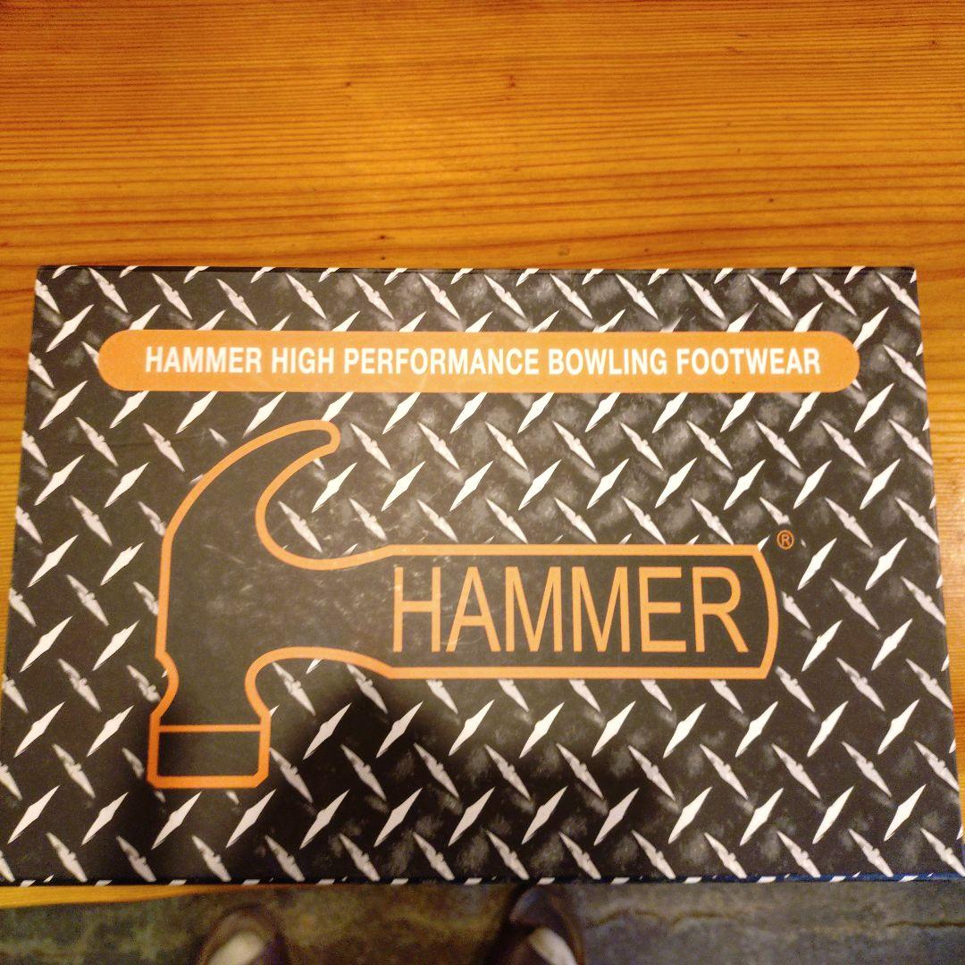 HAMMER ボウリングシューズ ブラック/ゴールドサイズ27.5センチ