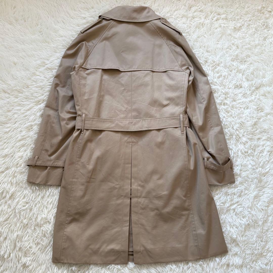 美品 マッキントッシュ ダブルトレンチコート 40 ベルト ライナー着脱可能