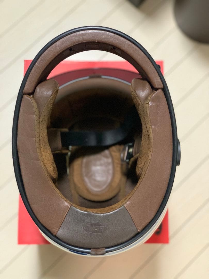 BELL BULLITT DLX ストライプパールホワイト サイズXL - メルカリ