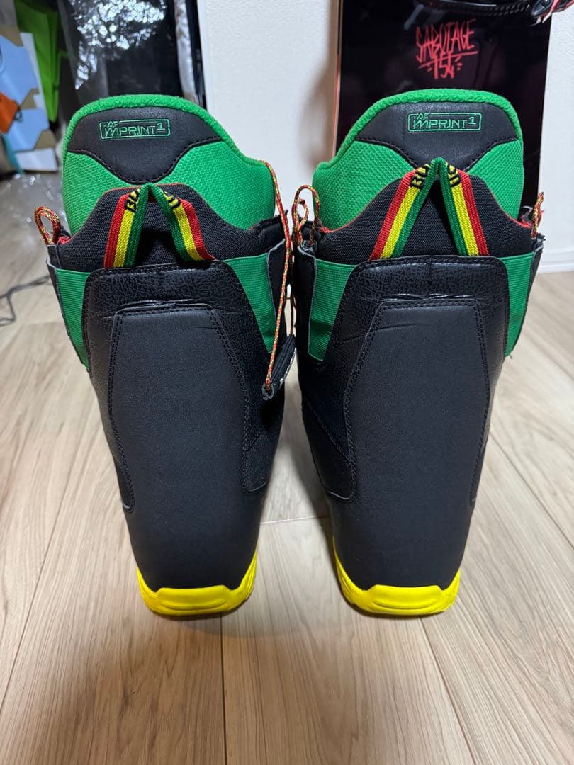 SLOMON スノーボード154cm、バインディング、ブーツセット