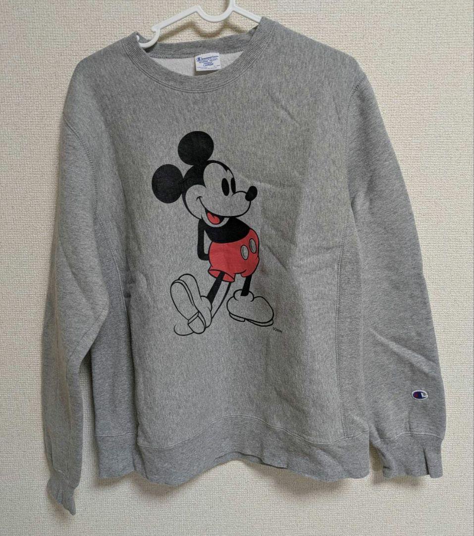 ☆美品☆チャンピオン☆ミッキー☆リバースウィーブ☆スウェット