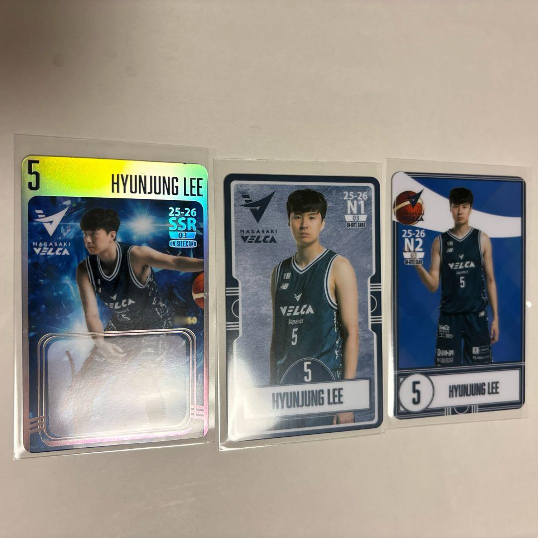 長崎ヴェルカ イヒョンジュン サイン オンサイトカード - メルカリ