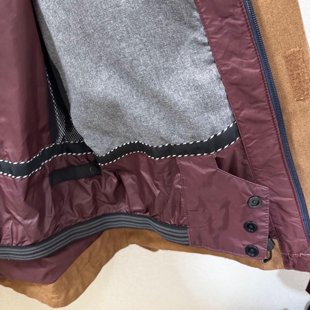 スノーボードウェア 《上下セット》【RIDE】 ブラウン/ネイビー 男女兼用