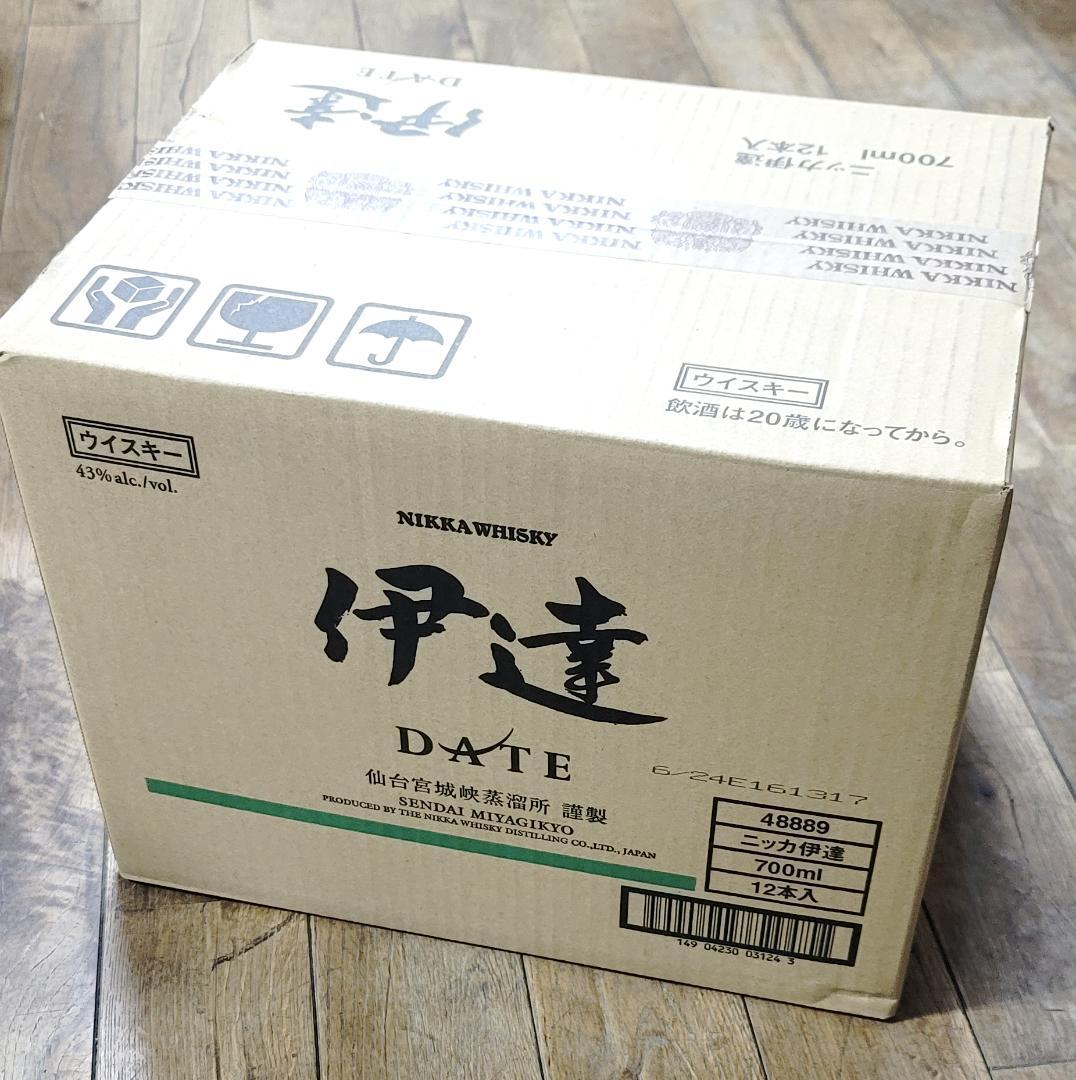 新品未開封】ニッカウイスキー 伊達 700ml 12本入 【送料込】 - メルカリ