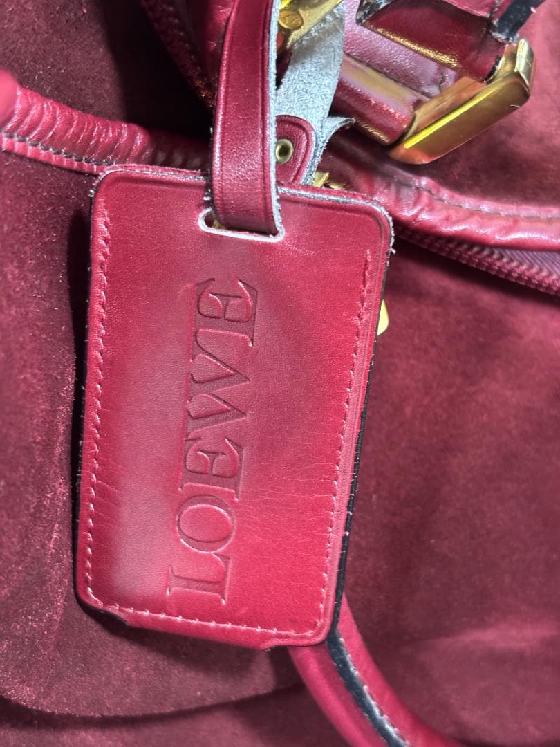 ☆ロエベ ボストンバッグ☆ビンテージ品 26cm×13cm×58cm YF0