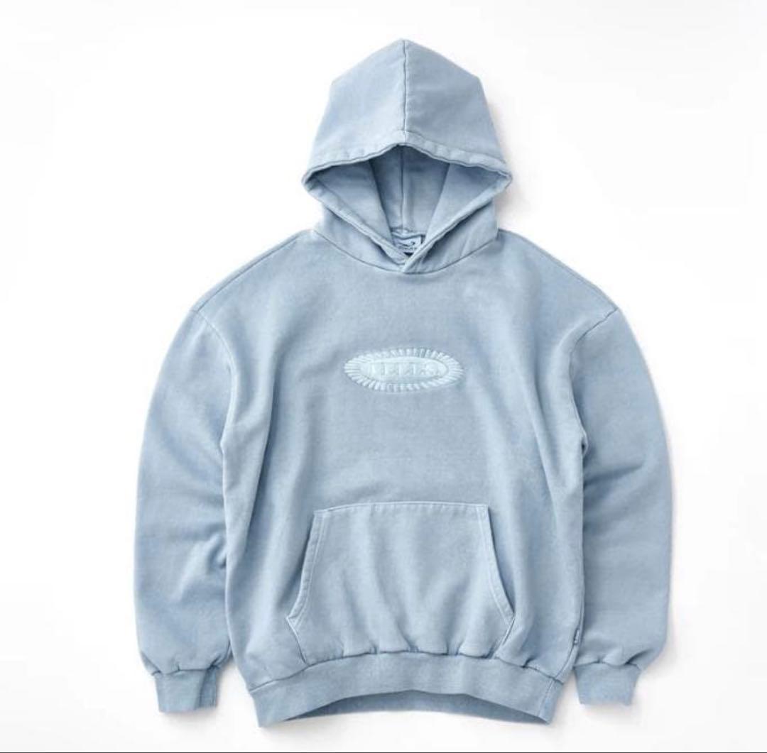 新品］Feels. Hoodie Light Blue L 上杉柊平 - メルカリ