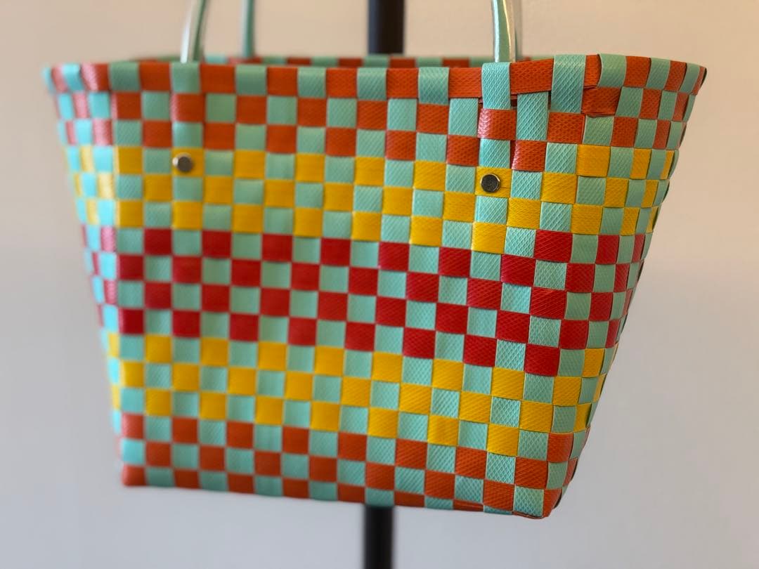 MARNI チェック柄 かごバッグ完売品