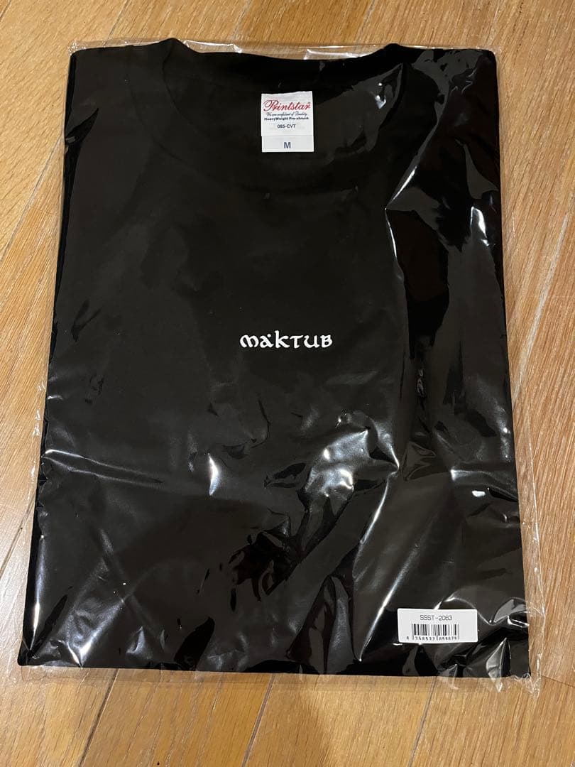 値引不可】JJJ MAKTUB Tシャツ Mサイズ - メルカリ