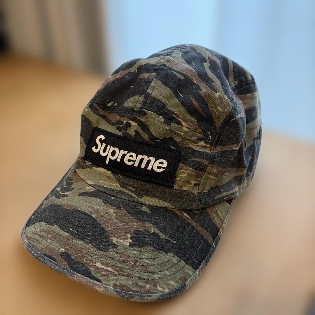 Supreme Military Camp Cap 24SS タイガーカモ - メルカリ