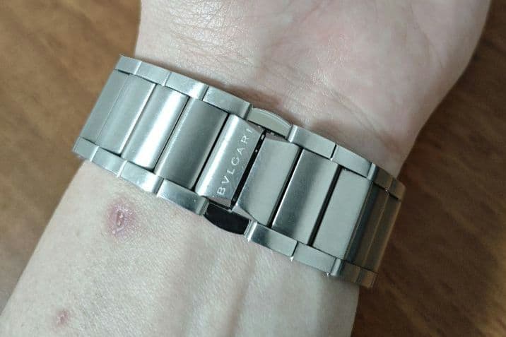 ブルガリ　エルゴン　EG40S　バックル交換済