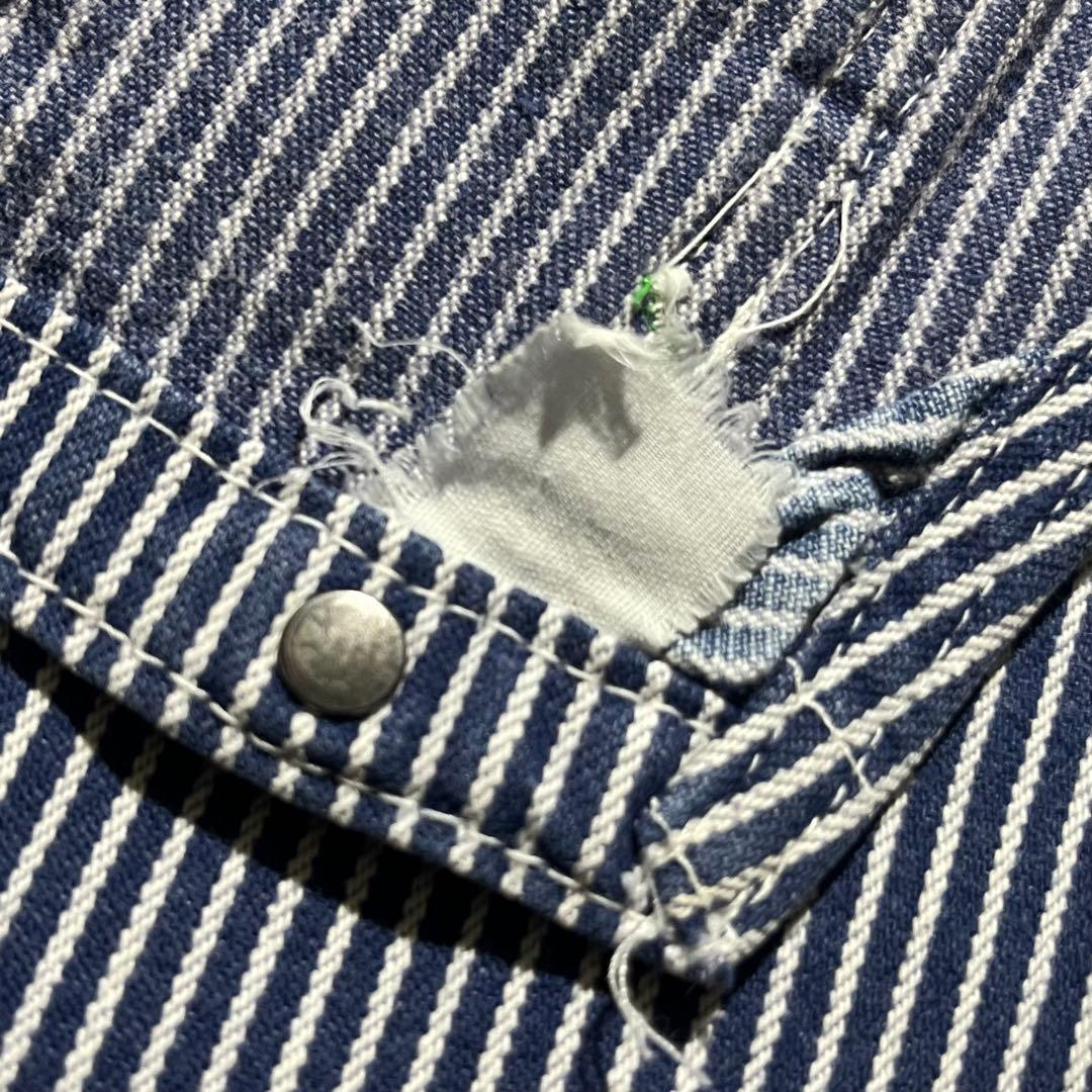 70s USAヴィンテージ ビッグスミス ヒッコリー ストライプ