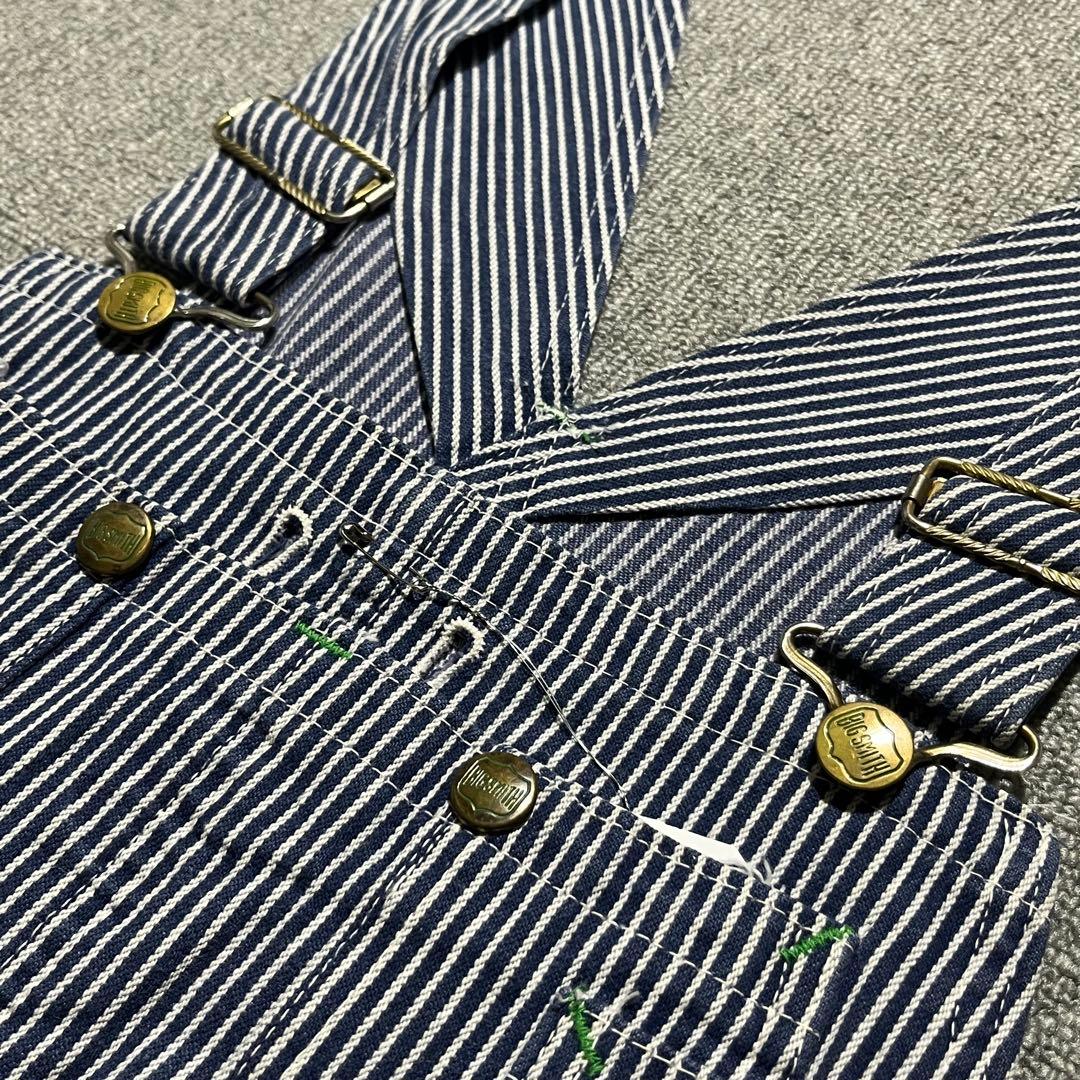 70s USAヴィンテージ ビッグスミス ヒッコリー ストライプ