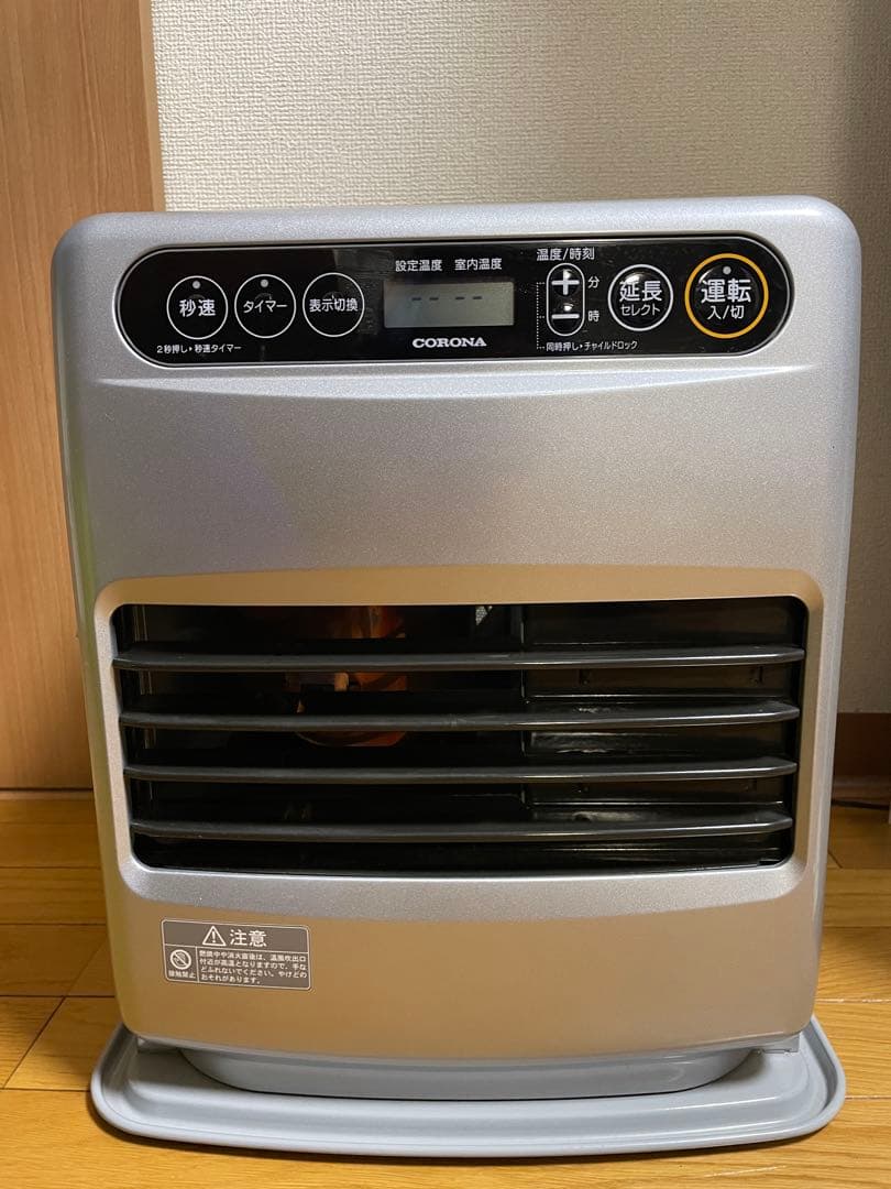 CORONA FH-G3218Y 石油ファンヒーター FH-G3218Y-W 石油ファンヒーター シェルホワイト [木造9畳まで