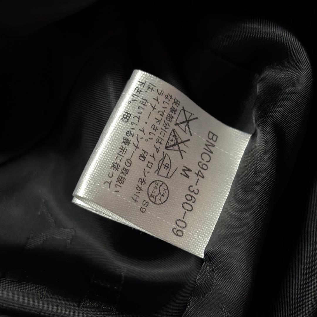 未使用品✨バーバリーブラックレーベル✨トレンチコート ヘリンボーン 黒 M