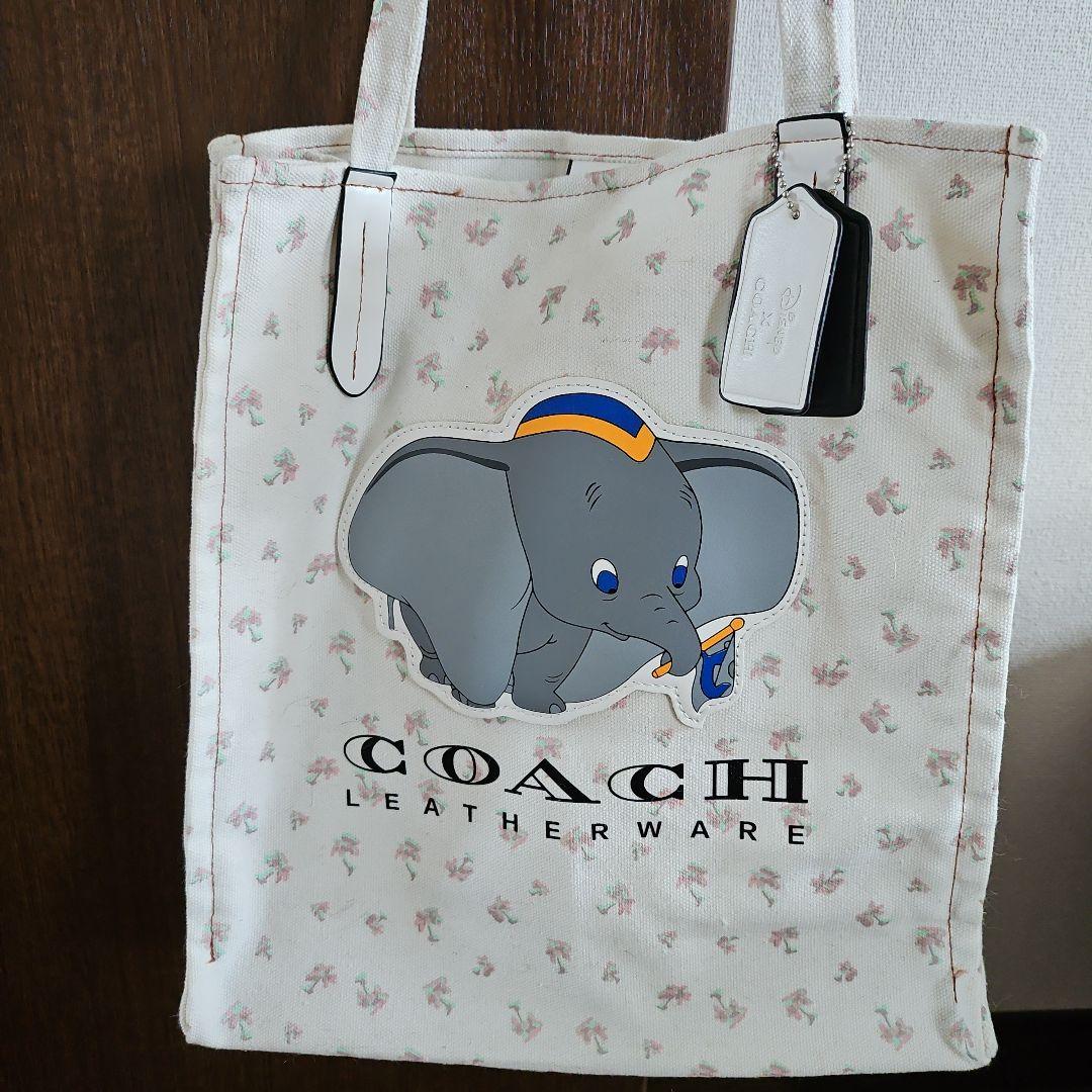 COACH × Disney ダンボ トートバッグ - メルカリ