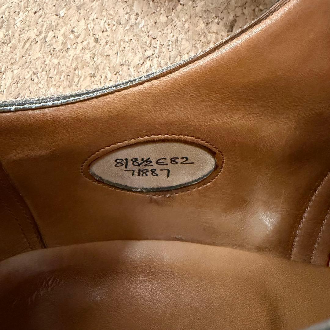 EDWARD GREEN スエード パンチドキャップトゥ ダービー 8E - メルカリ