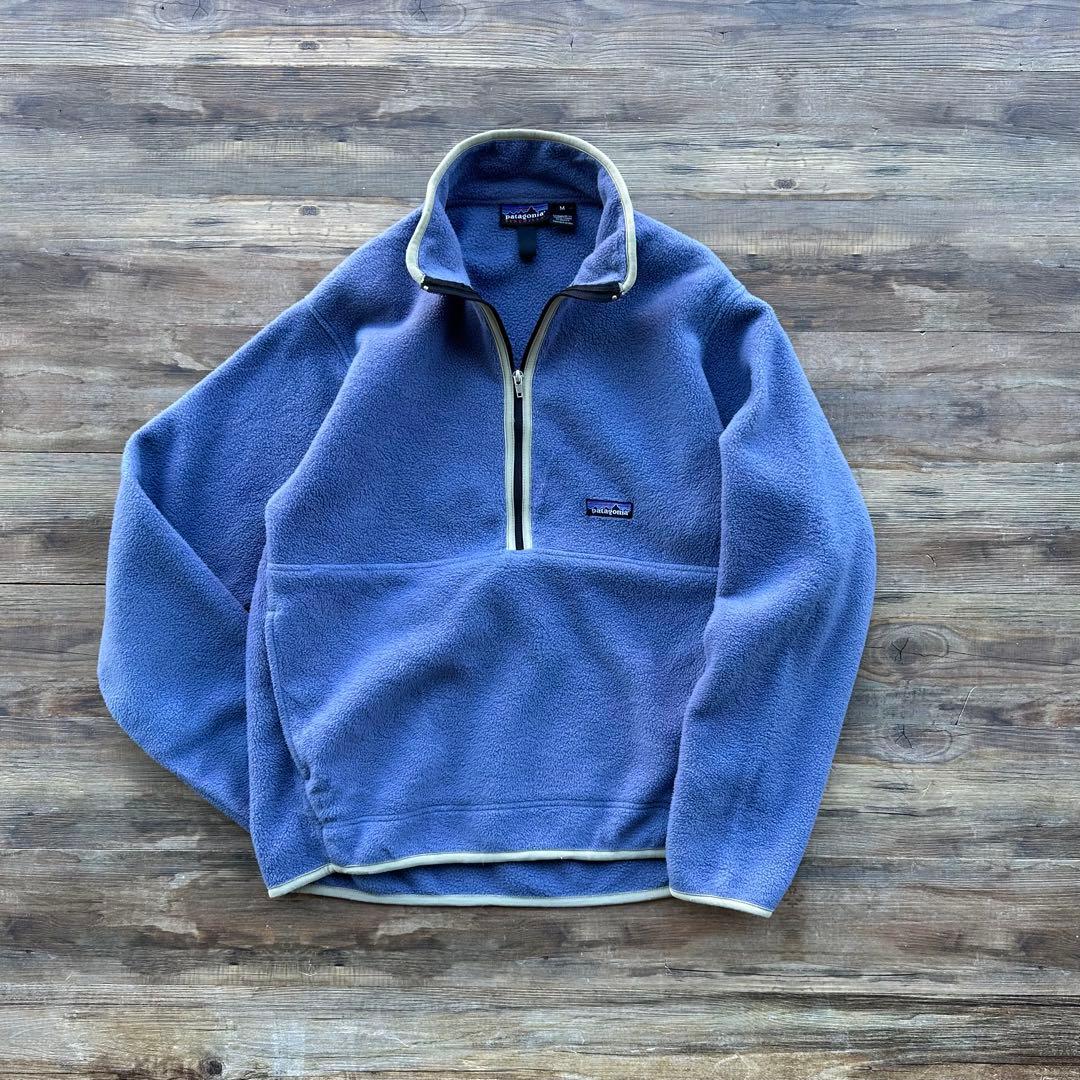 パタゴニア/マースピアル/フリース/シンチラ/ハーフジップ/プル