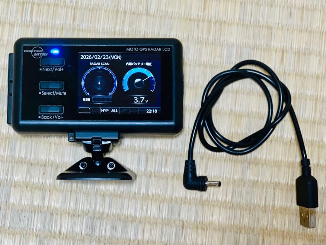 完動品】デイトナ MOTO GPS RADAR 4 コムテックOEM - メルカリ