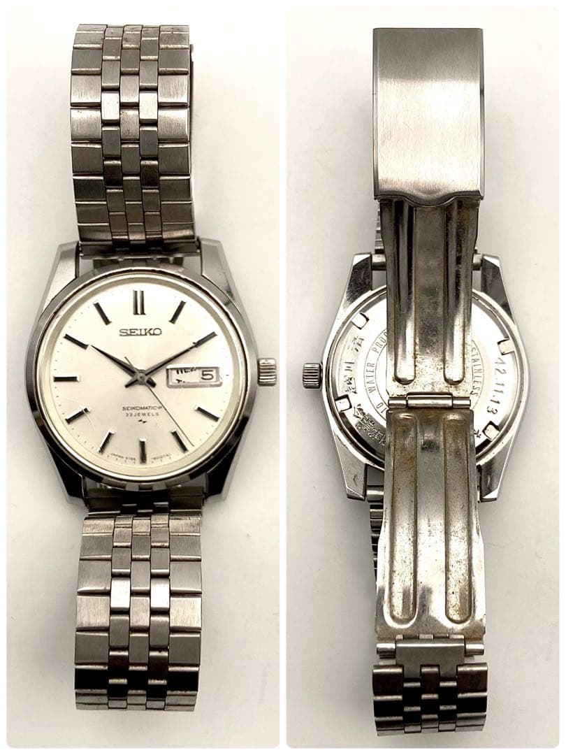 稼働品】SEIKO セイコーマチック 自動巻き 腕時計 5106-8010 - メルカリ