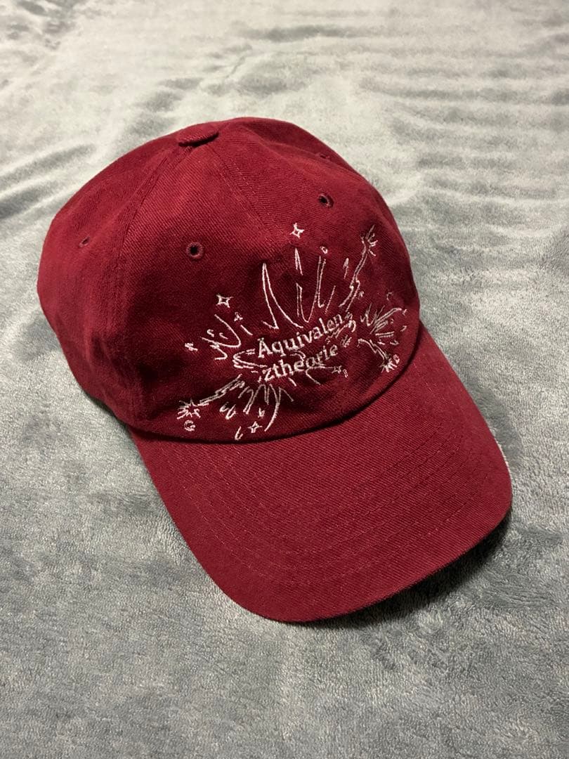 GADID ANONIEM ZHOK / BURGUNDYキャップ RED - メルカリ