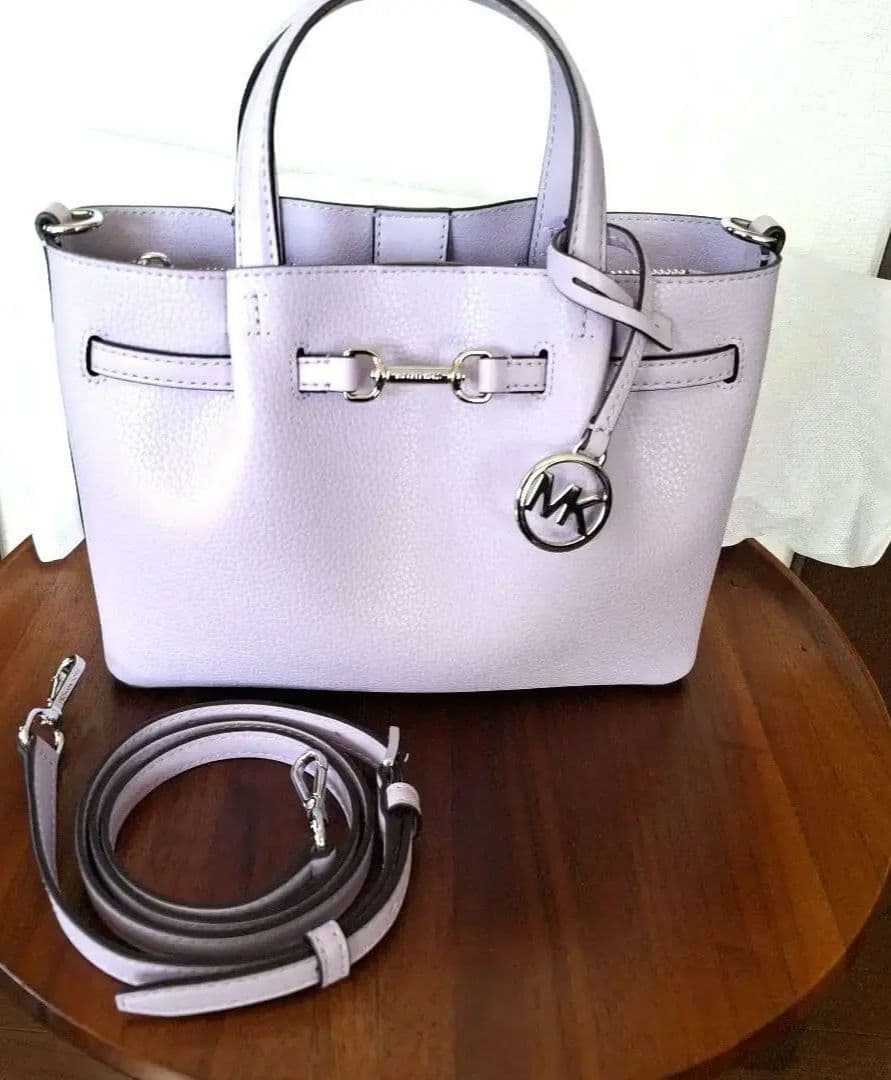 新品未使用☆MICHAEL KORS☆ショルダーバッグ ラベンダー - メルカリ