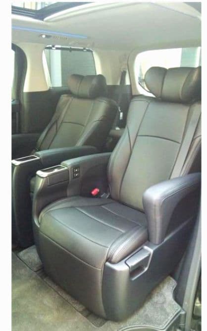 【専用】TOYOTA30.35.アルファード・ヴェルファイアシートカバー3列分黒