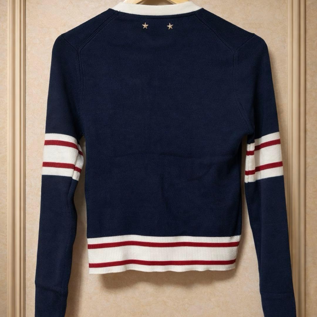 Bibiy. B.CLUB TIE CARDIGAN ネイビー 紺色 - メルカリ