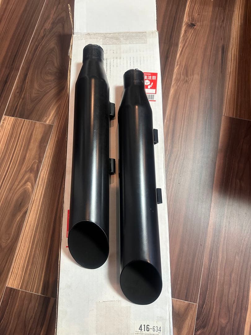 クロームワークス/スラッシュ ブラックマフラー クロームワークス□3インチ HP-PLUS スリップオンマフラー スラッシュ