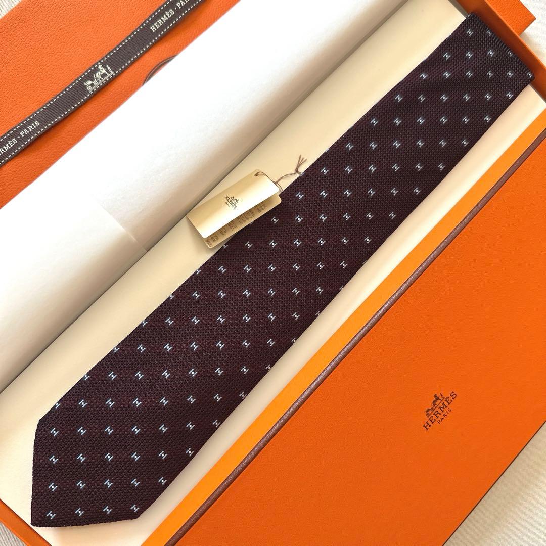 専用です。　　エルメス ネクタイ 《グルナディーヌH》 新品 未使用