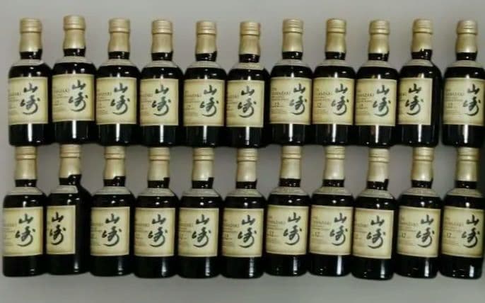 山崎12年(ミニチュアボトル22本) お酒 ウイスキー］サントリー 山崎 12年 ミニチュアボトル 50ml