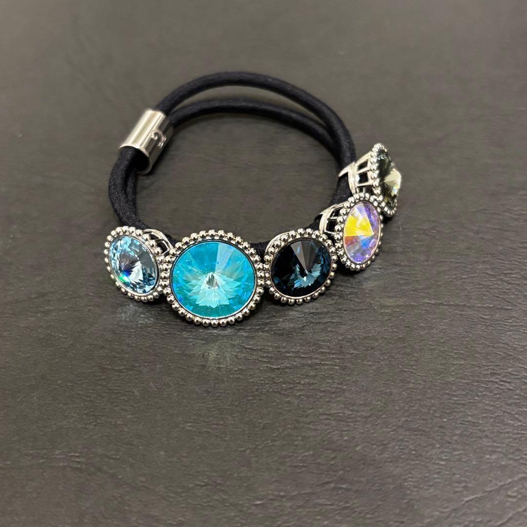 コンプレックスビズ レディアリーストーンポニー スワロフスキー