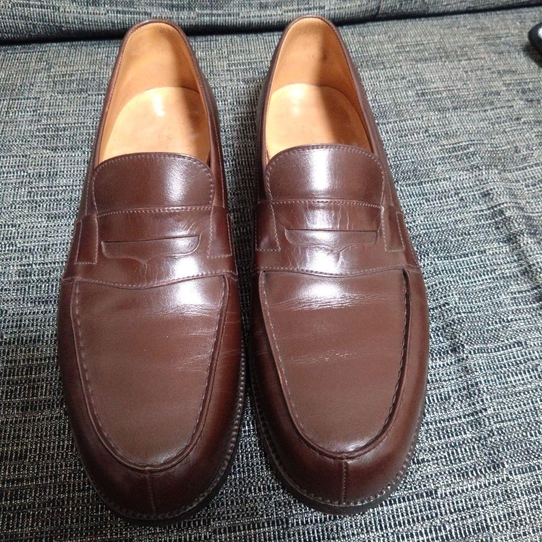 J.M. Weston 180 ダークブラウン ローファー 6B - メルカリ