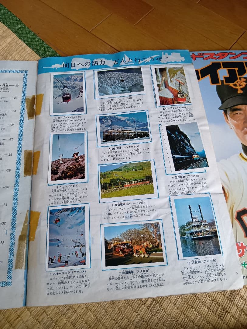 昭和50年代物】ワールドスタンプブック、動物の世界・世界の名物