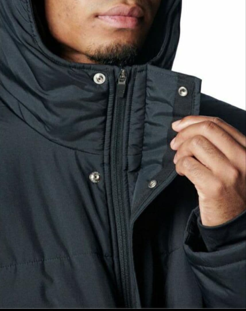 アンダーアーマー ベンチコート ロングコート 大きいサイズ 2XL ブラック 黒