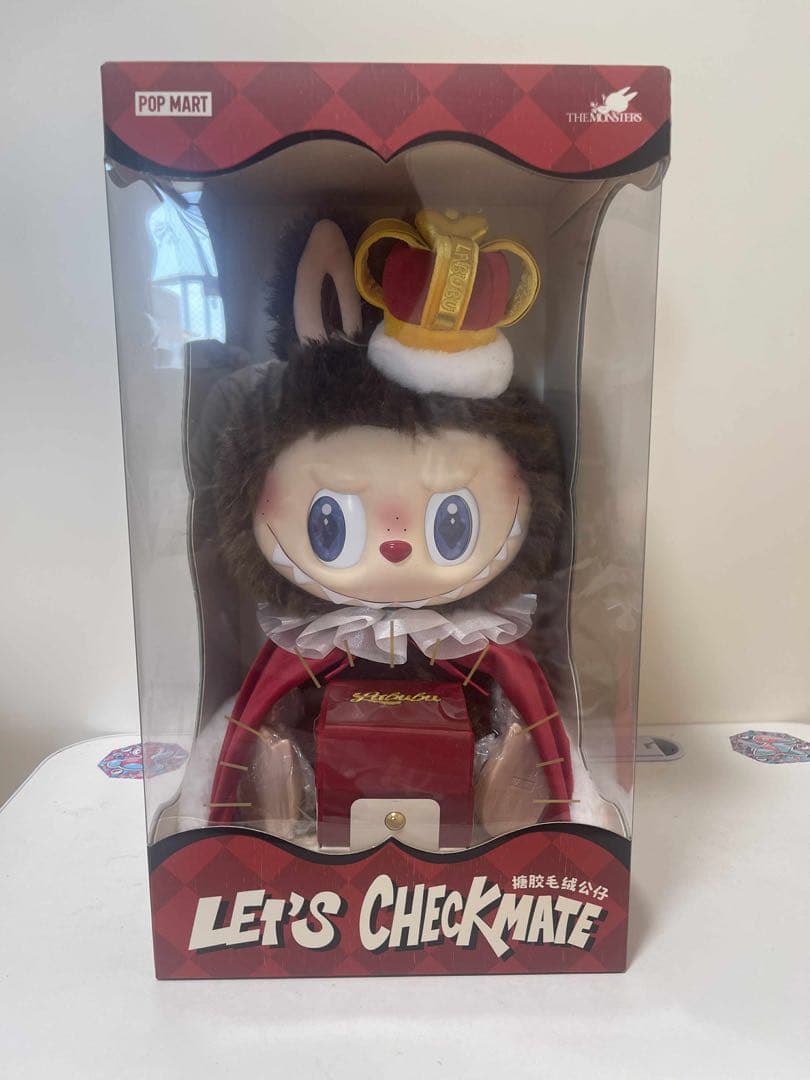 POP MART LET'S CHECKMATE Labubu ぬいぐるみ - メルカリ