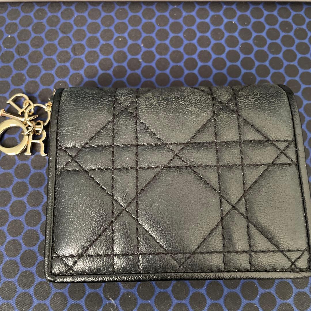 Christian Dior ブラック 二つ折り財布 imgrc0157077114.jpg