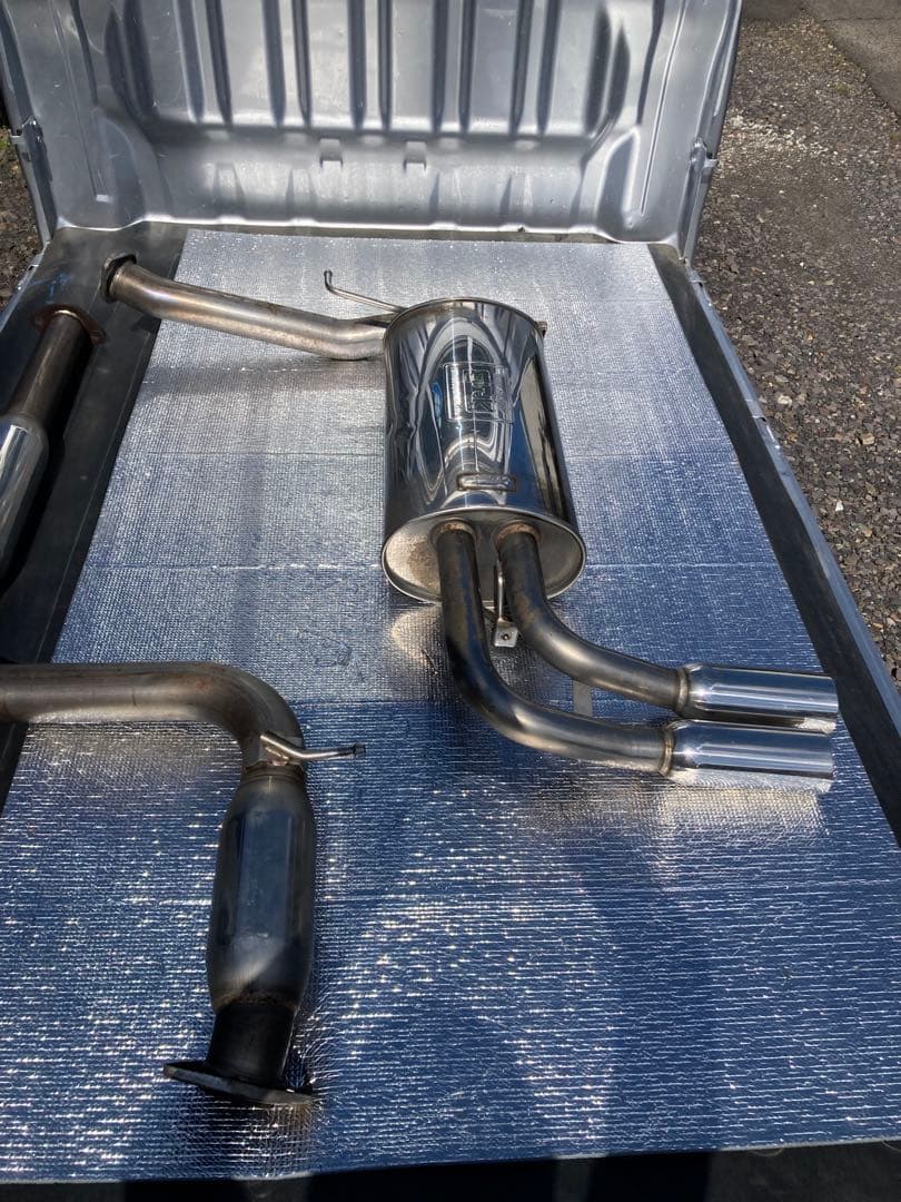 送料込み　ミツビシFTO フジツボ legalis-R マフラー車検対応