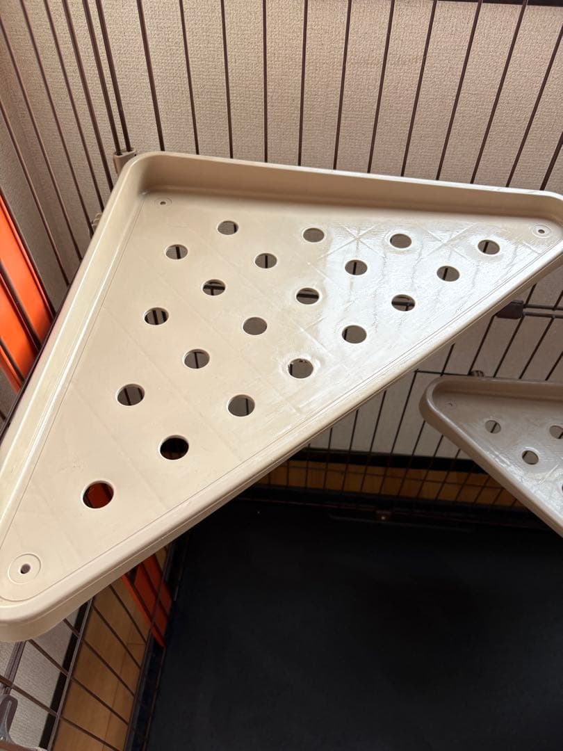 大型キャットケージ ボンビアルコン (Bonbi) ウッドワンサークル2段タイプ