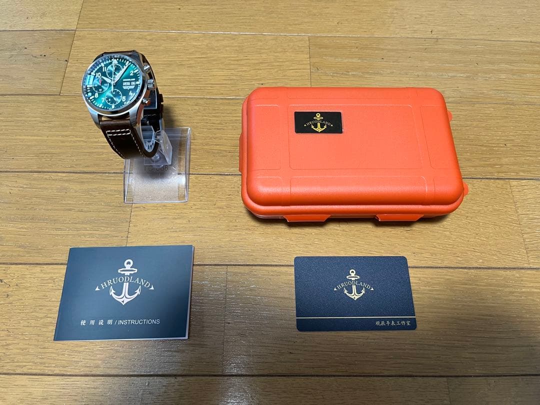 Hruodland パイロットクロノグラフ オマージュ 新品未使用 - メルカリ