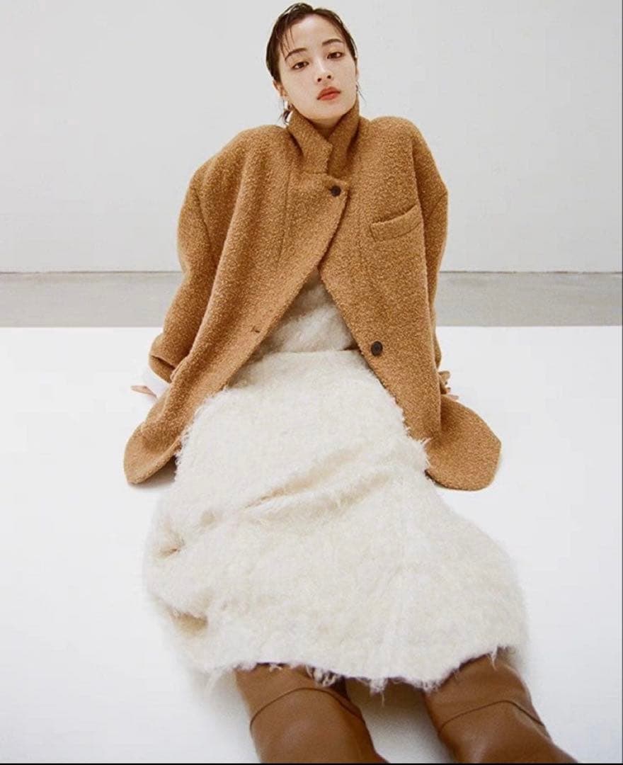 【CLANE】SuzuHirose×CLANE MIXCOLOROVERCOAT SuzuHirose×CLANE MIX COLOR OVER COAT