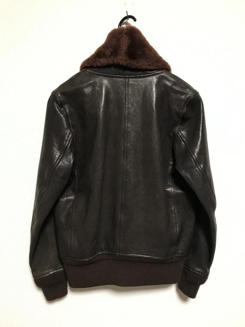 ヒステリックグラマー　G-1　レザージャケット　ブルゾン　ボア　ライダース