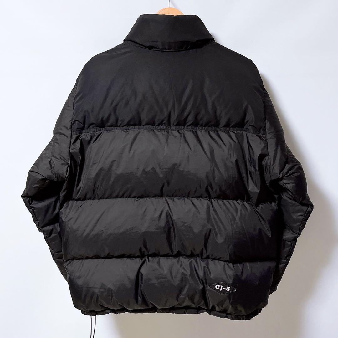 Jeep ジープ ダウンジャケット ブラック ロゴ刺繍 2723 - メルカリ
