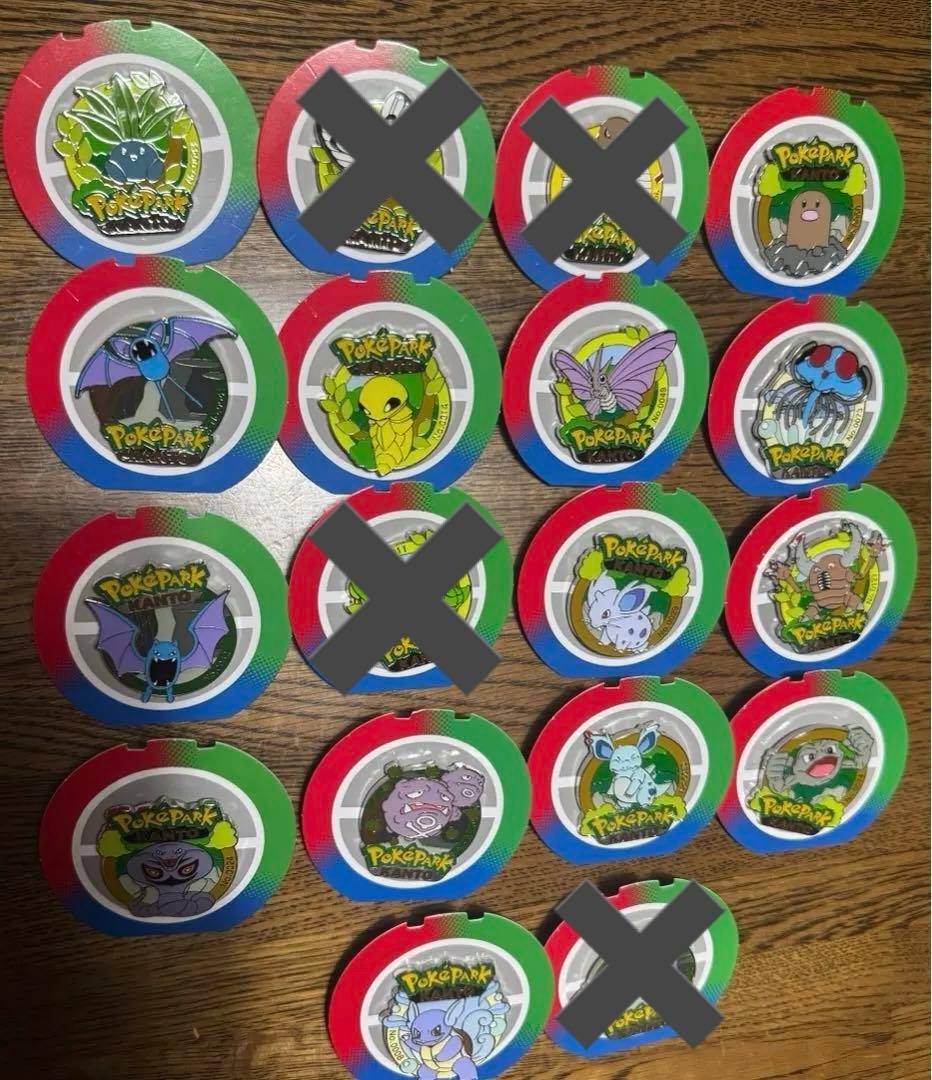 バラ売り可 ポケパーク カントー ピンバッジ 18個 - メルカリ