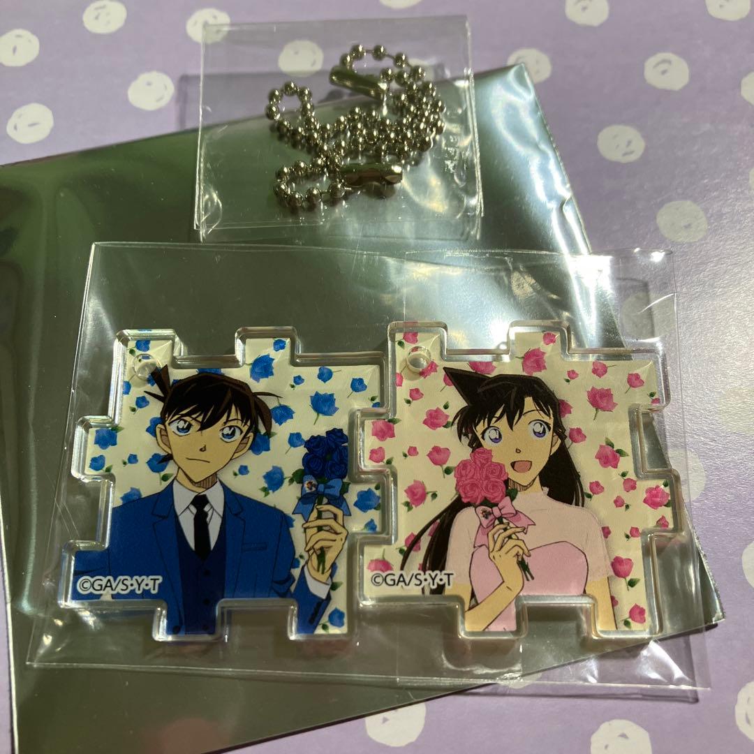 名探偵コナン展 TVアニメ放送30周年記念 アクリルパズル 工藤新一 毛利