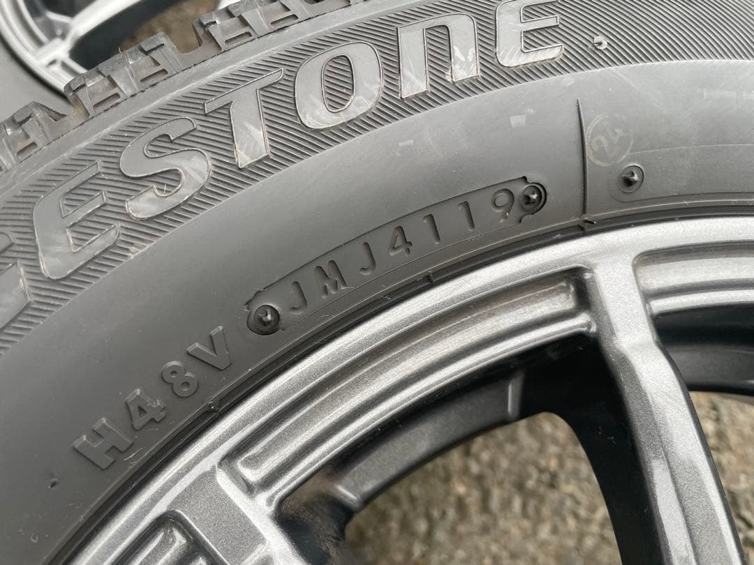 中古スタッドレスセット！TEAD×BS ブリザック VRX 155/65R14付 - メルカリ