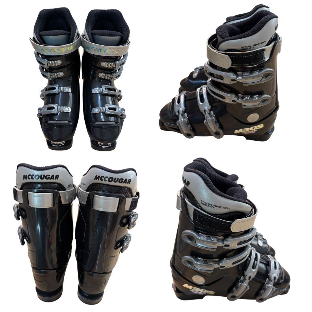 メンズ　ショートスキー　ファンスキーセット　27～27.5cm ブーツ付