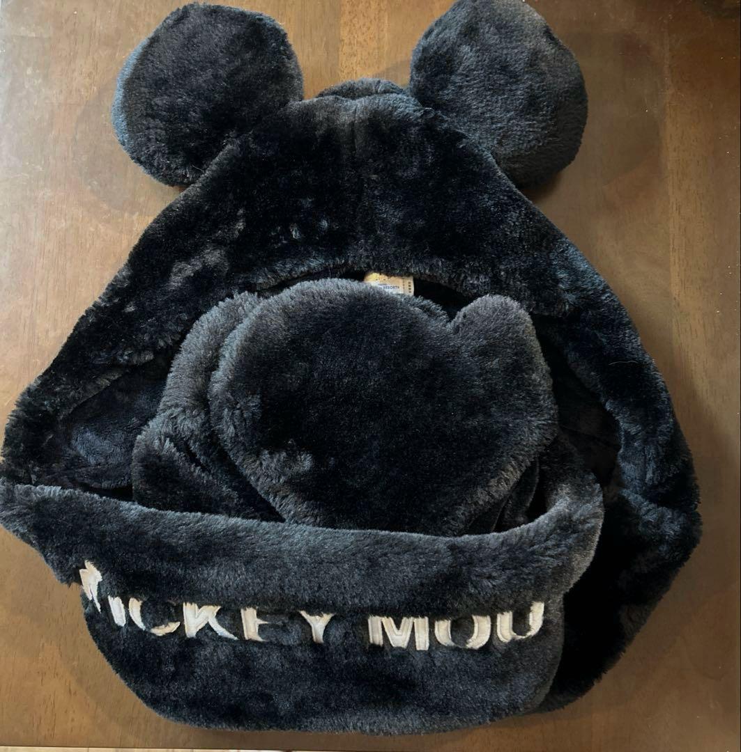 ディズニーリゾート マフラーキャップ ミッキーマウス - メルカリ