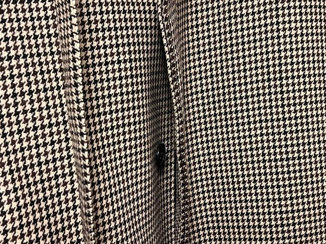 け*ん様 RAF SIMONS ハウンドトゥース チェスターコート 最後値下げで