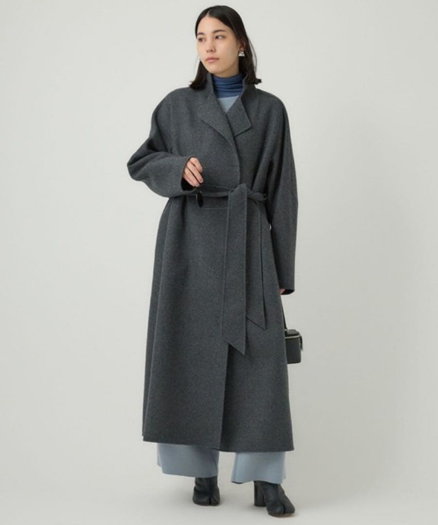 chaosカオスアールスーペリアロングコートグレー Chaos（カオス）の「Chaos(カオス)/◇大草直子さん着用◇ アール