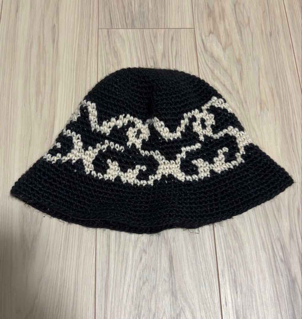 Stussy バケットハット/クラッシャーハット 黒/ベージュ stussyクラッシャーハット - メルカリ